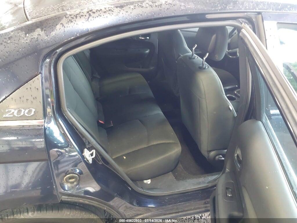 1C3CCBBB2CN125009 2012 CHRYSLER 200 photo no. 8