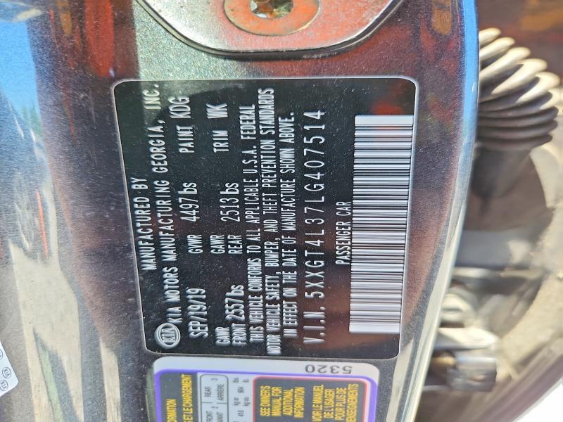 5XXGT4L37LG407514 2020 KIA OPTIMA photo no. 12