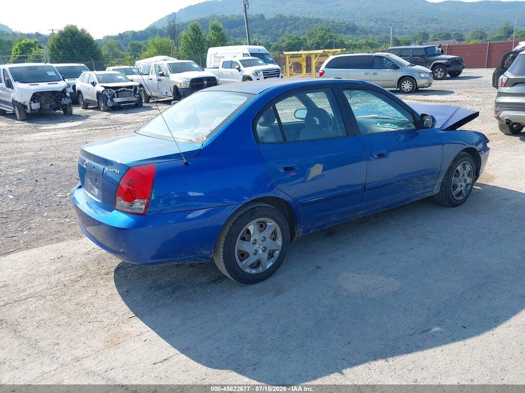 KMHDN46D06U201642 2006 HYUNDAI ELANTRA photo no. 4