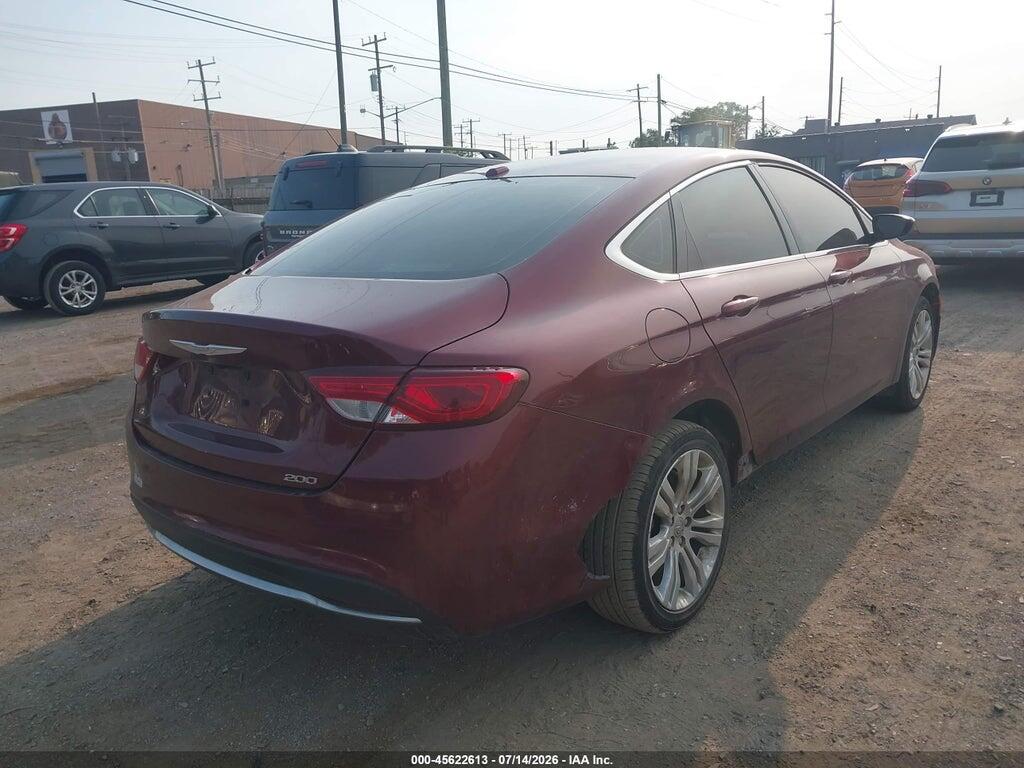 1C3CCCAB5FN679043 2015 CHRYSLER 200 photo no. 4
