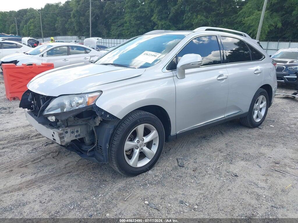 2T2ZK1BA1BC049533 2011 LEXUS RX 350 photo no. 2