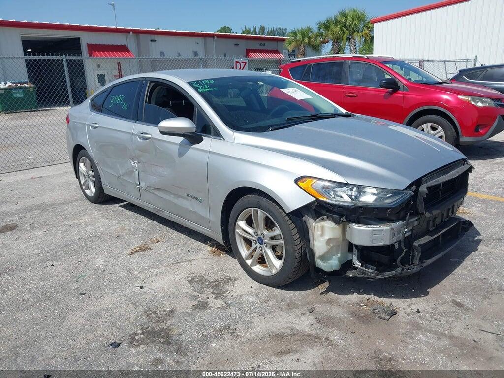 3FA6P0LU0JR226907 2018 FORD FUSION HYBRID photo no. 1