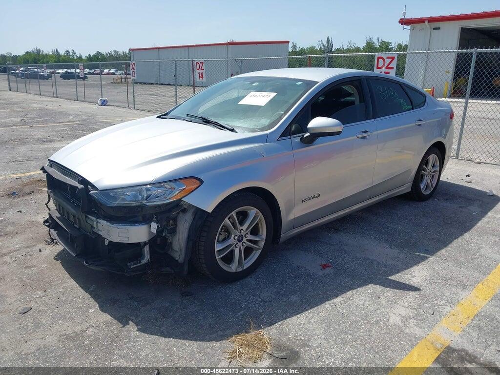 3FA6P0LU0JR226907 2018 FORD FUSION HYBRID photo no. 2
