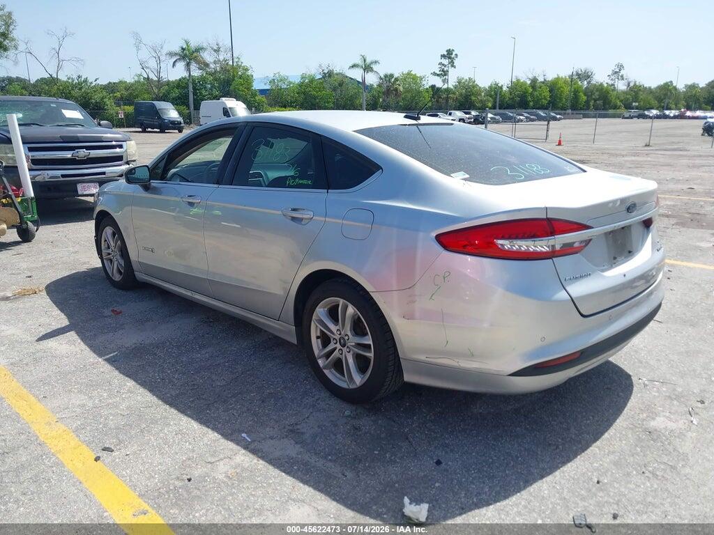 3FA6P0LU0JR226907 2018 FORD FUSION HYBRID photo no. 3