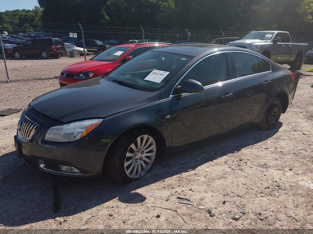 2G4GP5EC8B9197028 2011 BUICK REGAL photo no. 2