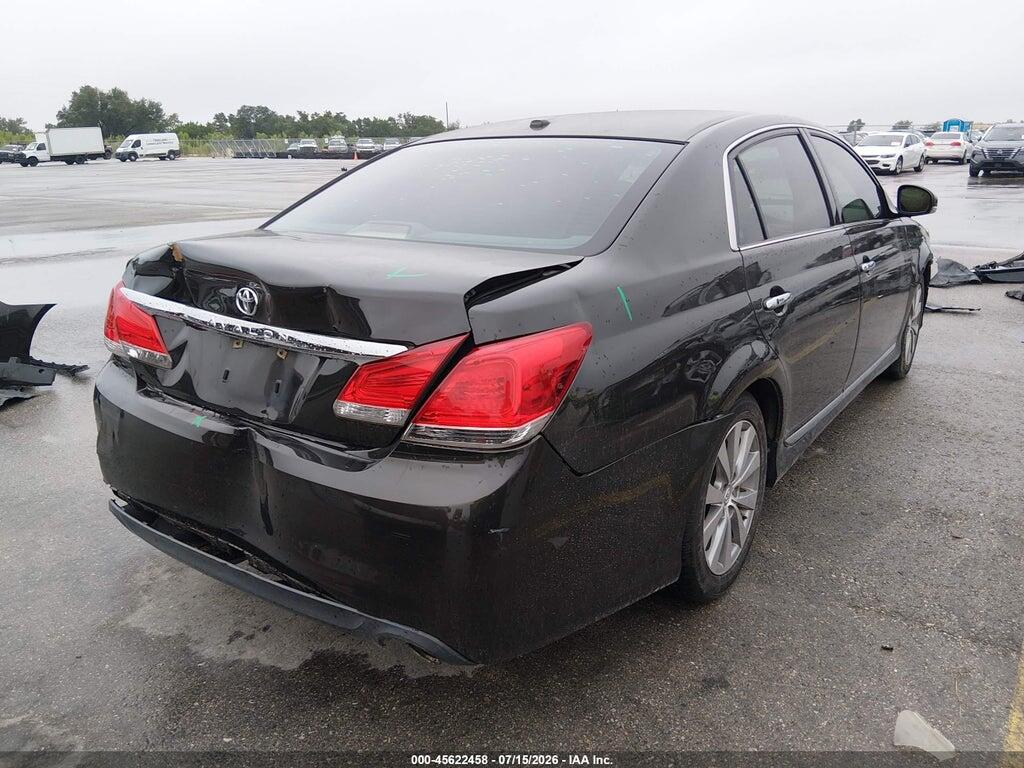 4T1BK3DB2BU421158 2011 TOYOTA AVALON photo no. 4