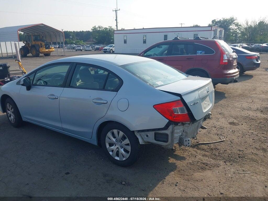 19XFB2F52CE072493 2012 HONDA CIVIC photo no. 3