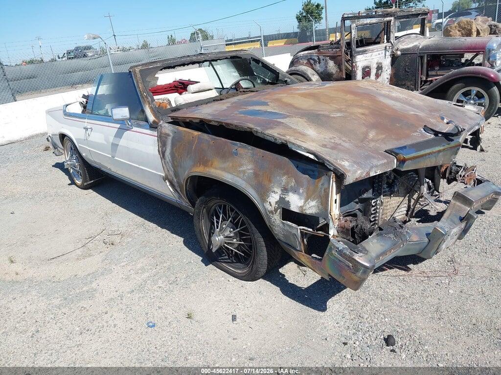 1G6AL678XEE658920 1984 CADILLAC ELDORADO photo no. 1