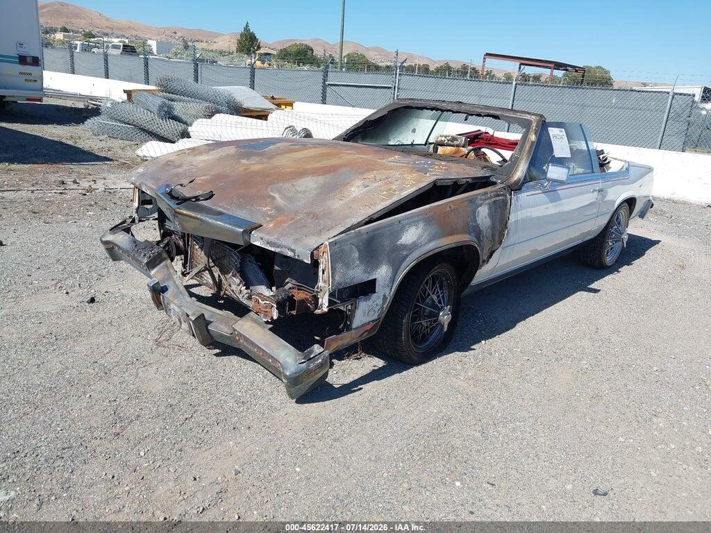 1G6AL678XEE658920 1984 CADILLAC ELDORADO photo no. 2