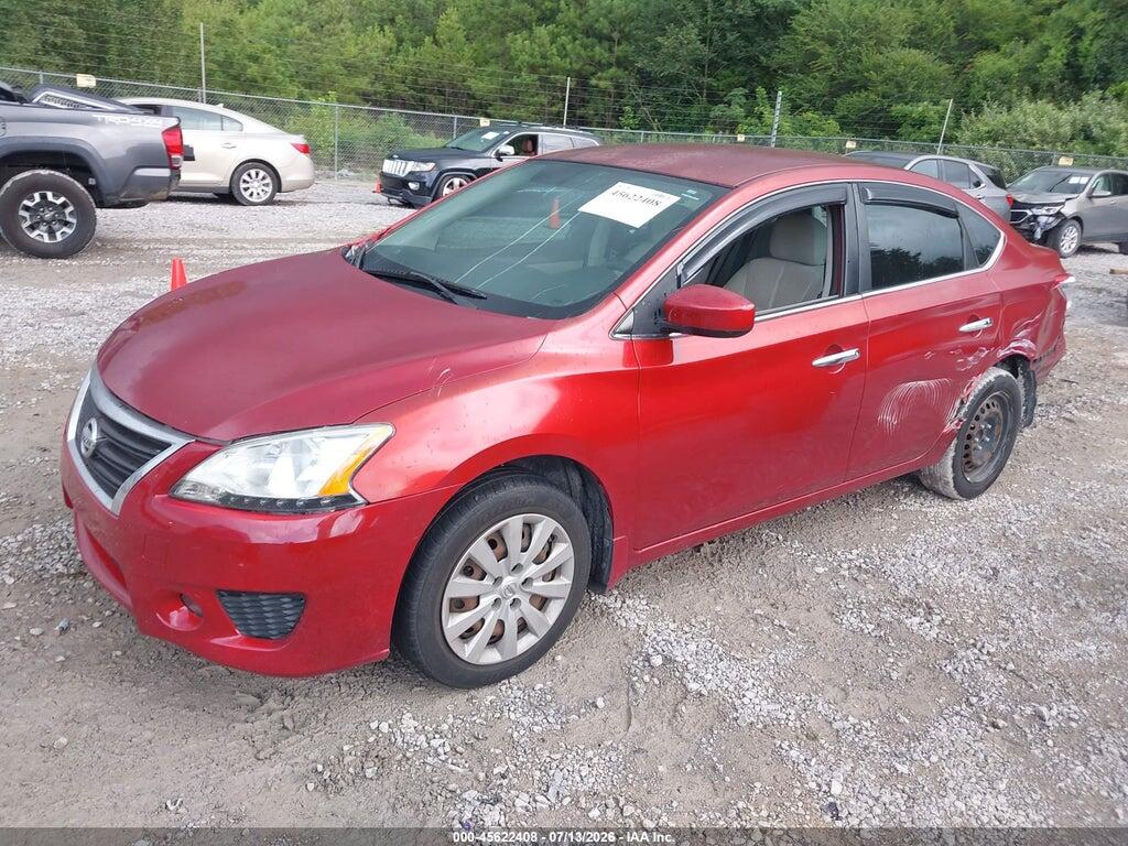 3N1AB7AP5EY307151 2014 NISSAN SENTRA photo no. 2