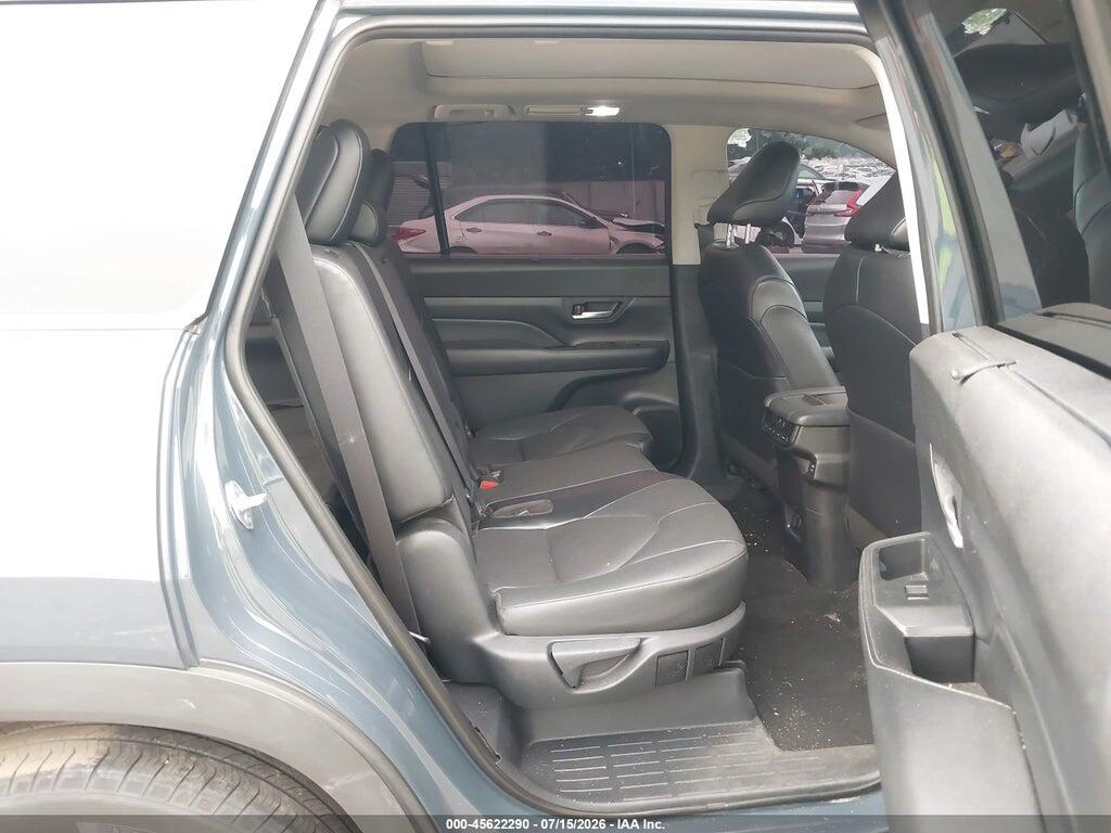 5TDAAAB50SS073157 2025 TOYOTA GRAND HIGHLANDER photo no. 8