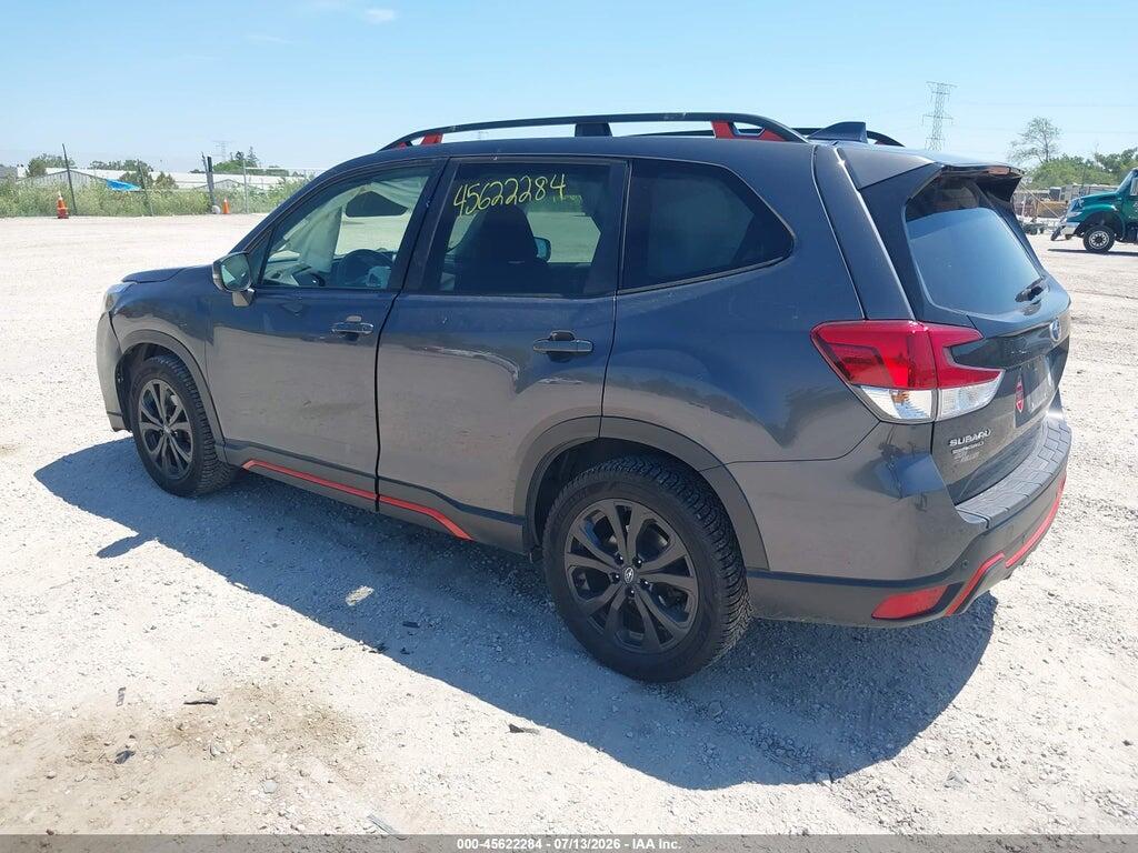 JF2SKAJC8NH450152 2022 SUBARU FORESTER photo no. 3