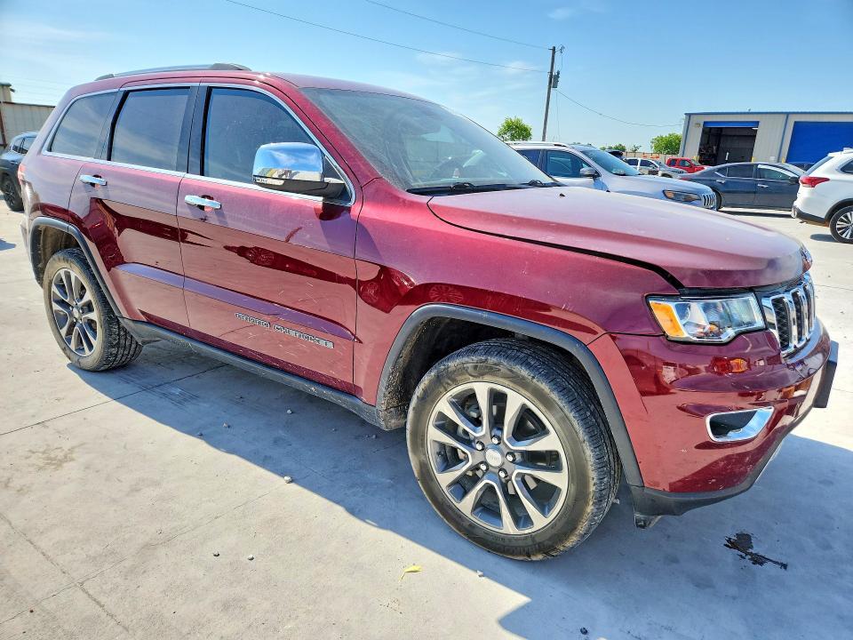 2018 JEEP GRAND CHEROKEE LIMITED — Фото 4 из 13