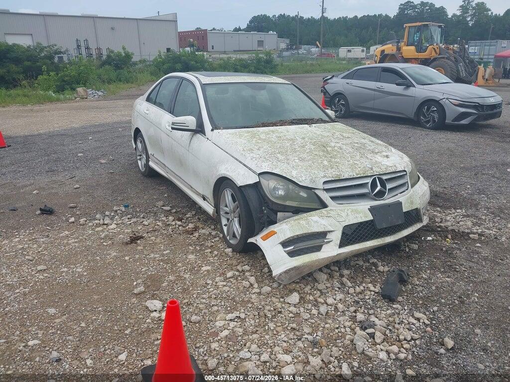 WDDGF8ABXDR278035 2013 MERCEDES-BENZ C 300 photo no. 1