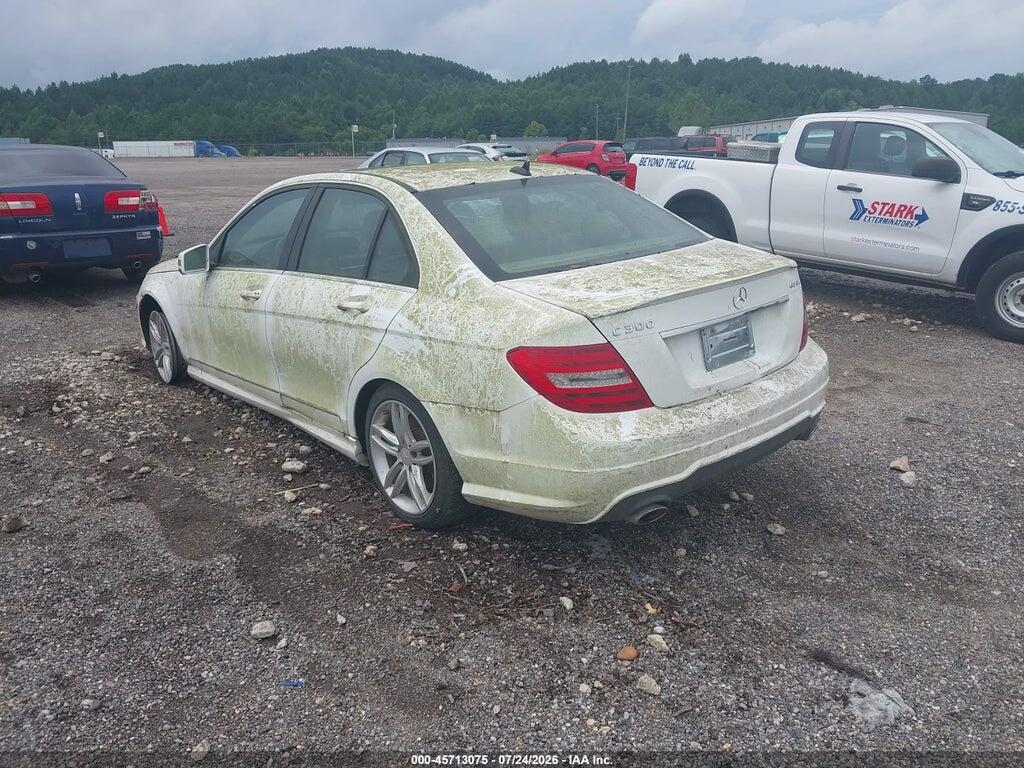 WDDGF8ABXDR278035 2013 MERCEDES-BENZ C 300 photo no. 3