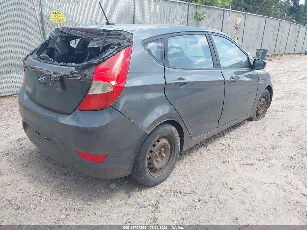KMHCT5AE9CU016380 2012 HYUNDAI ACCENT photo no. 4