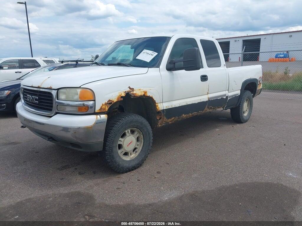 1GTEK19T21E201860 2001 GMC SIERRA 1500 photo no. 2