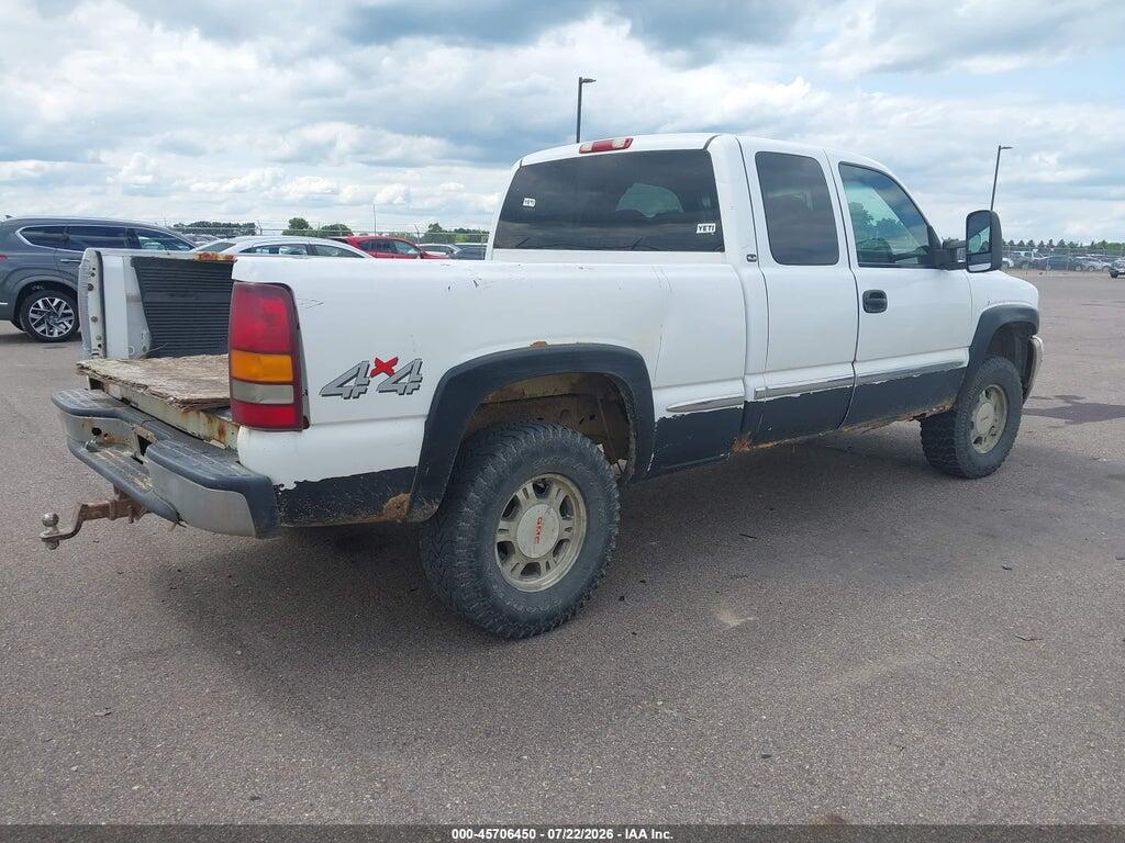 1GTEK19T21E201860 2001 GMC SIERRA 1500 photo no. 4