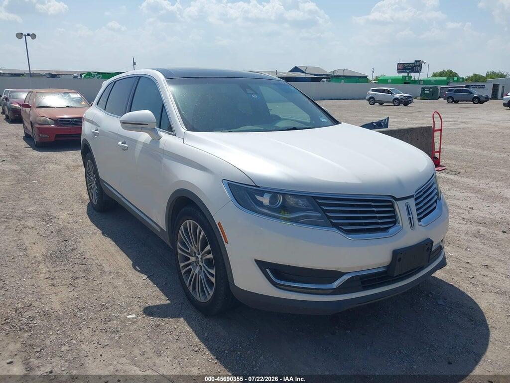2LMTJ6LP4GBL33560 2016 LINCOLN MKX photo no. 1