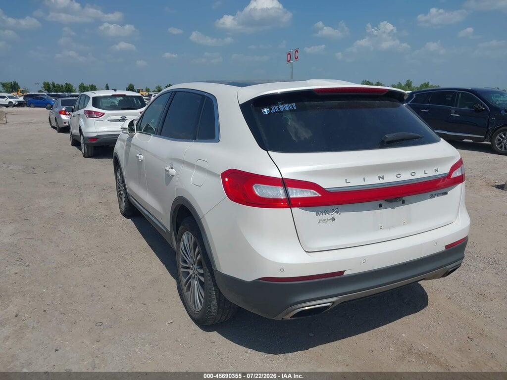 2LMTJ6LP4GBL33560 2016 LINCOLN MKX photo no. 3