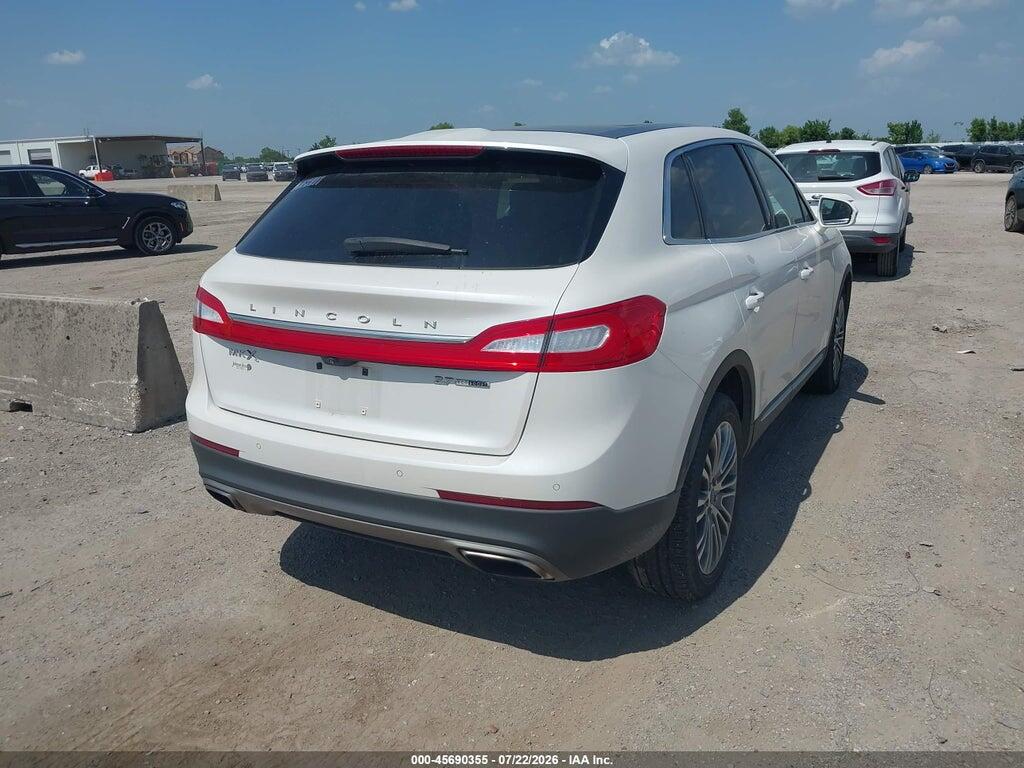 2LMTJ6LP4GBL33560 2016 LINCOLN MKX photo no. 4