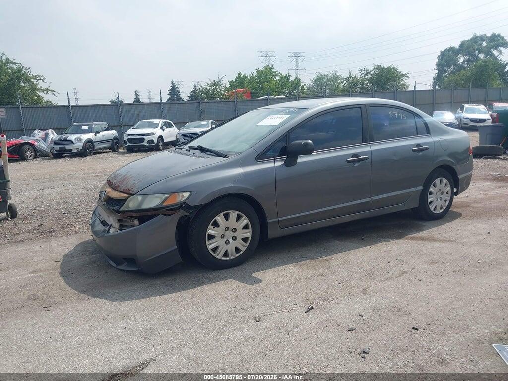 19XFA1F33AE006284 2010 HONDA CIVIC photo no. 2
