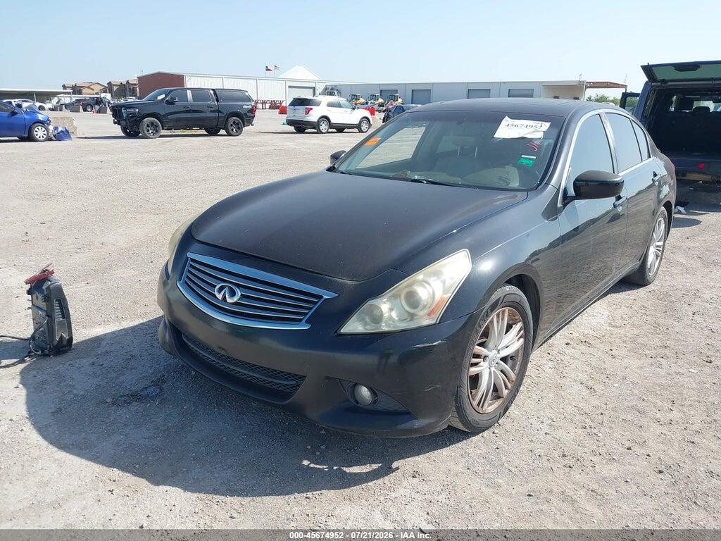 JN1CV6AP8AM200537 2010 INFINITI G37 photo no. 2