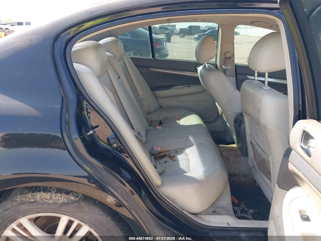 JN1CV6AP8AM200537 2010 INFINITI G37 photo no. 8