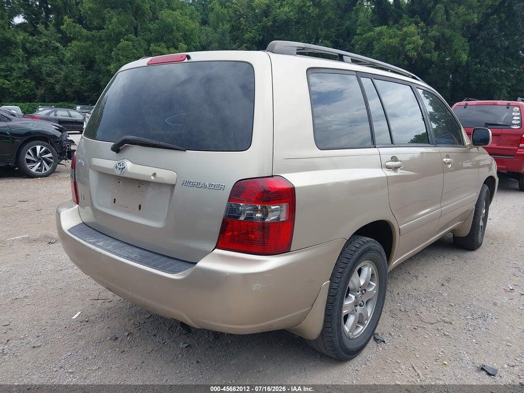 JTEDP21A960101803 2006 TOYOTA HIGHLANDER photo no. 4