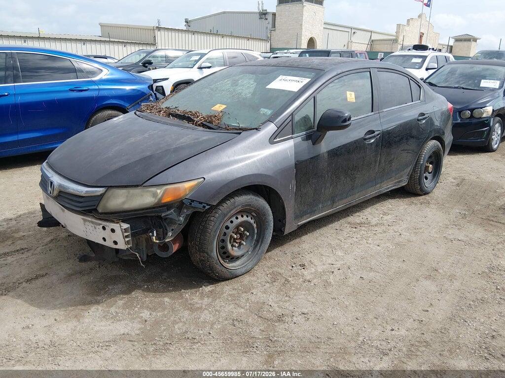 2HGFB2F52CH333076 2012 HONDA CIVIC photo no. 2