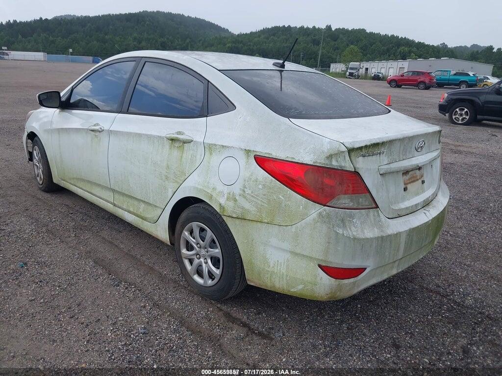 KMHCT4AE1EU590419 2014 HYUNDAI ACCENT photo no. 3