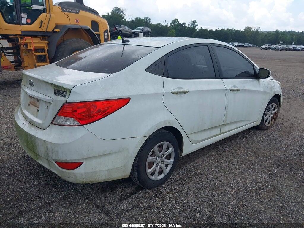 KMHCT4AE1EU590419 2014 HYUNDAI ACCENT photo no. 4