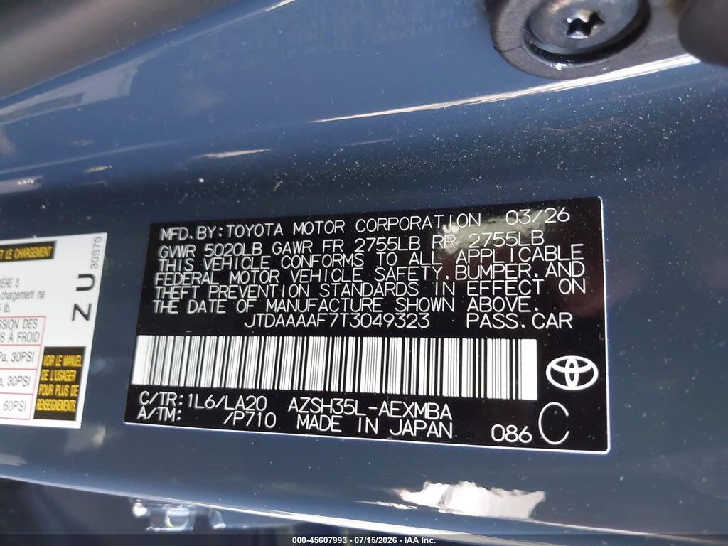JTDAAAAF7T3049323 2026 TOYOTA CROWN photo no. 9