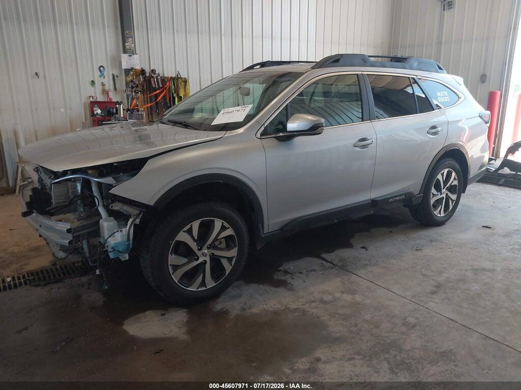 4S4BTANCXM3164171 2021 SUBARU OUTBACK photo no. 2