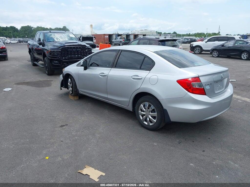 19XFB2F59CE087640 2012 HONDA CIVIC photo no. 3
