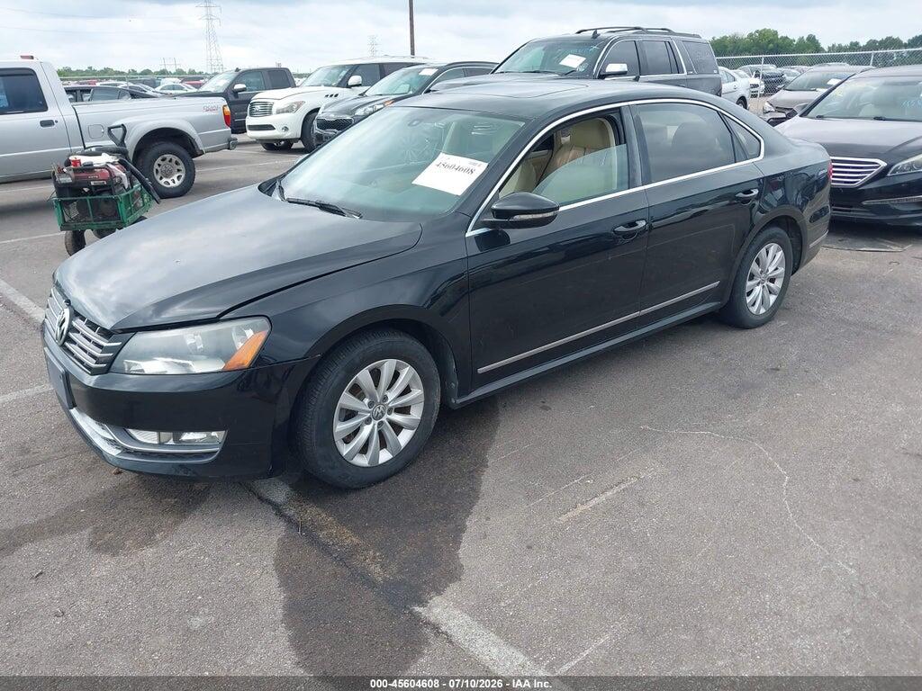 1VWBN7A38CC090588 2012 VOLKSWAGEN PASSAT photo no. 2