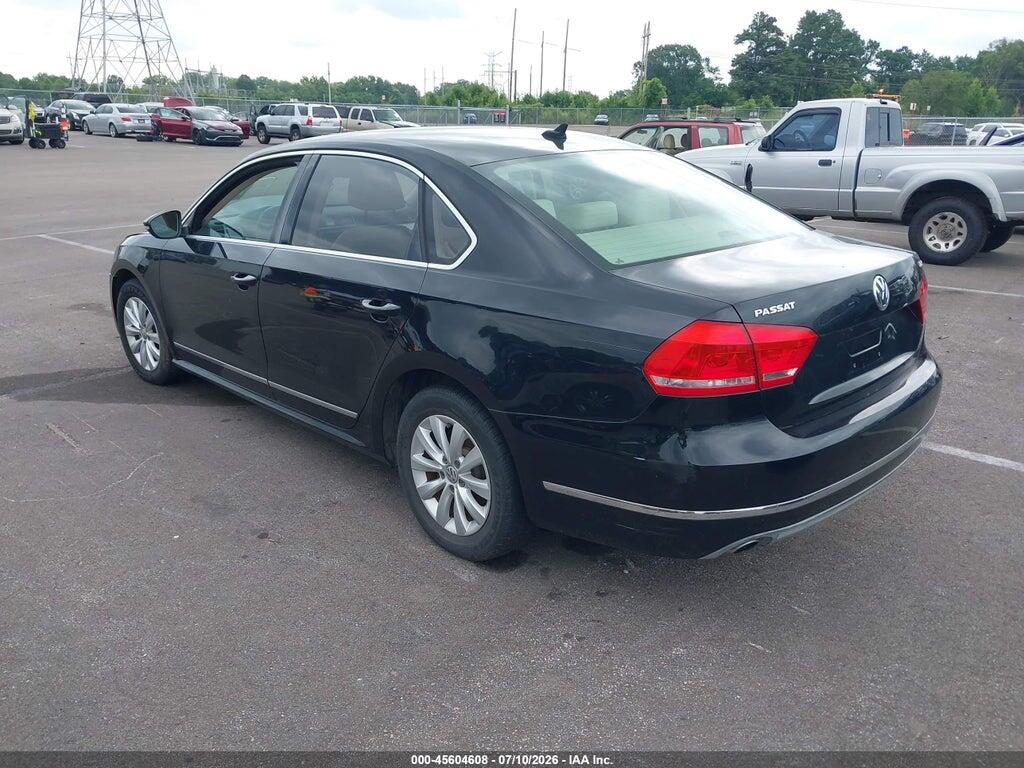 1VWBN7A38CC090588 2012 VOLKSWAGEN PASSAT photo no. 3