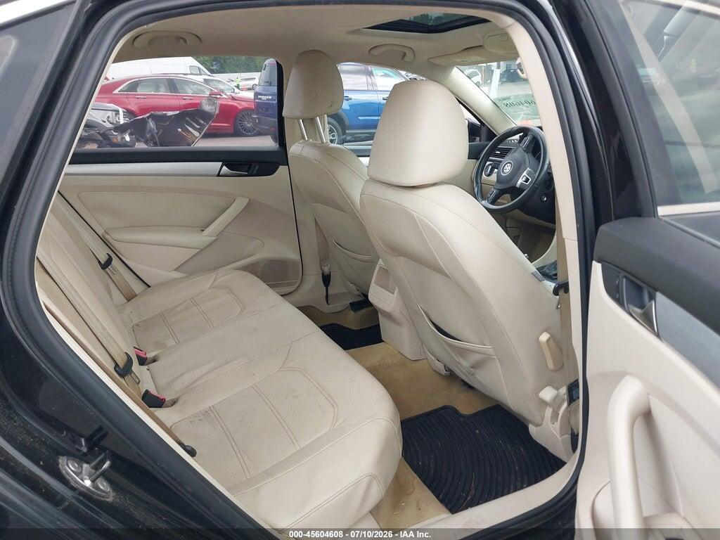 1VWBN7A38CC090588 2012 VOLKSWAGEN PASSAT photo no. 8