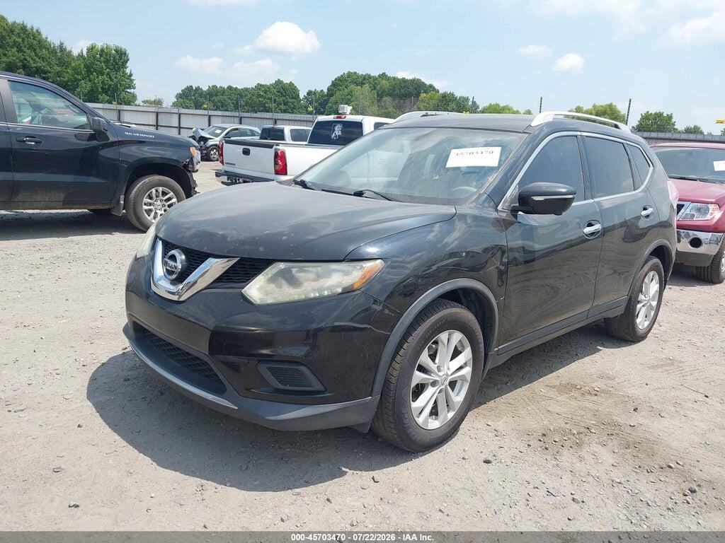 KNMAT2MT2FP524939 2015 NISSAN ROGUE photo no. 2