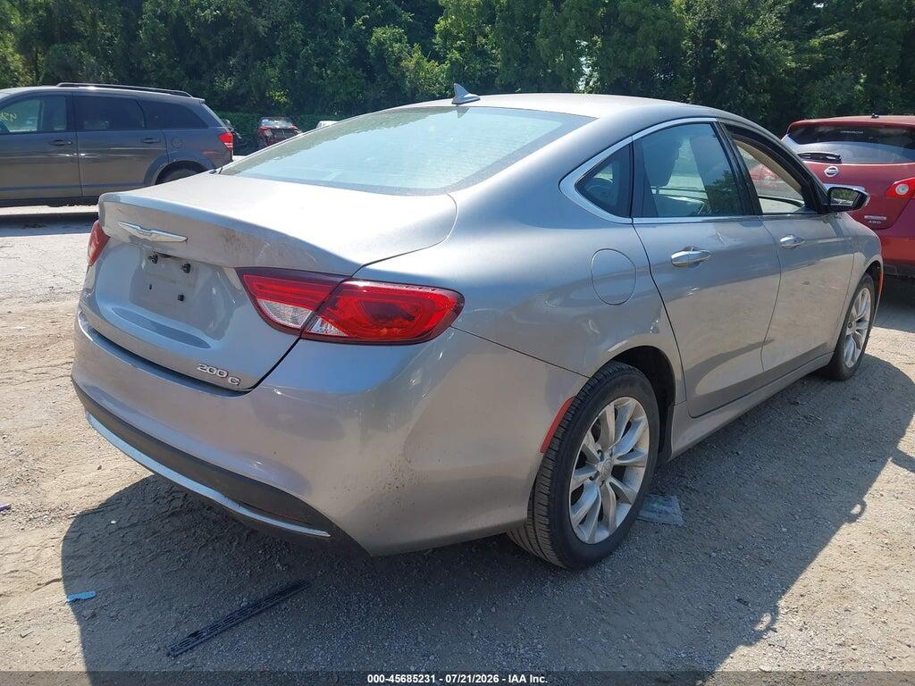 1C3CCCCB4FN530121 2015 CHRYSLER 200 photo no. 4