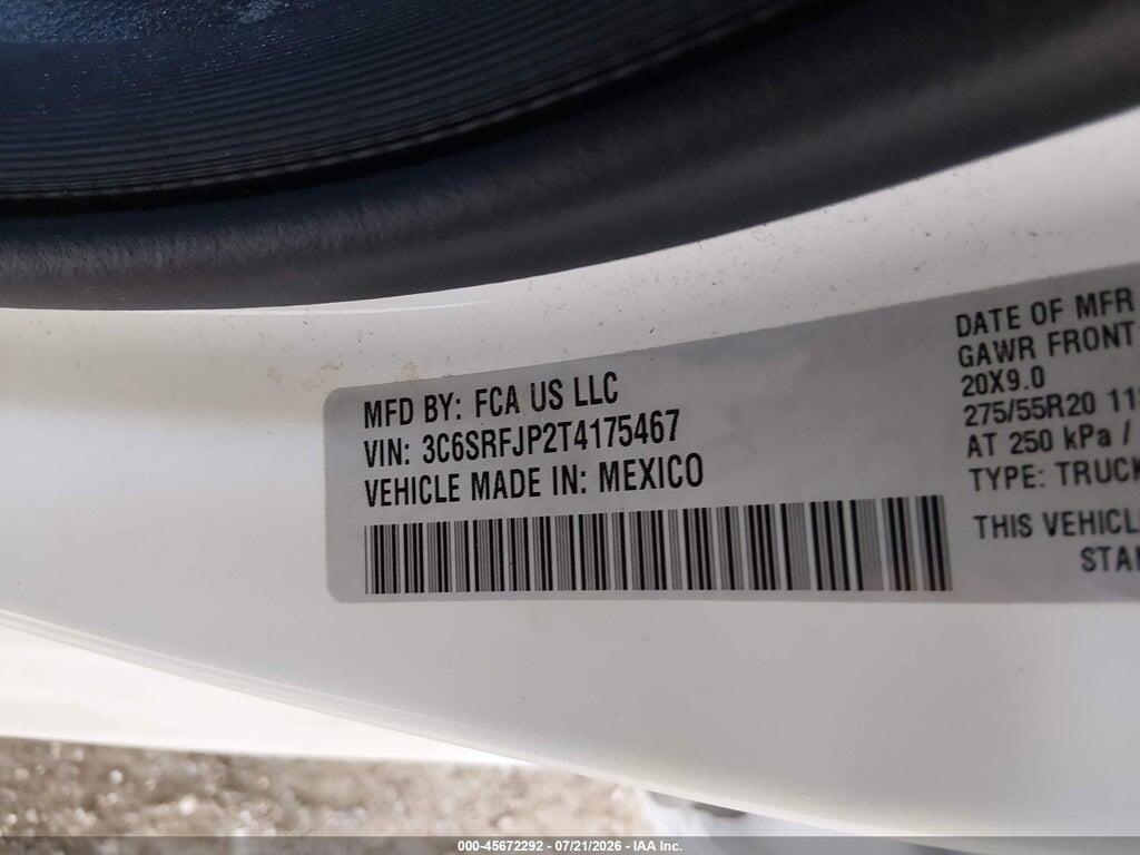 3C6SRFJP2T4175467 2026 RAM 1500 photo no. 9