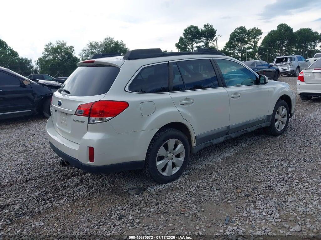 4S4BRCCC7A3376227 2010 SUBARU OUTBACK photo no. 4