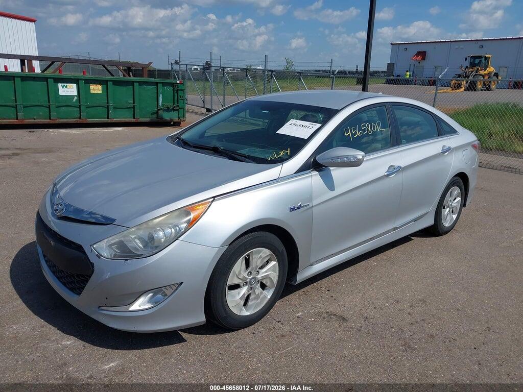 KMHEC4A40EA114535 2014 HYUNDAI SONATA HYBRID photo no. 2