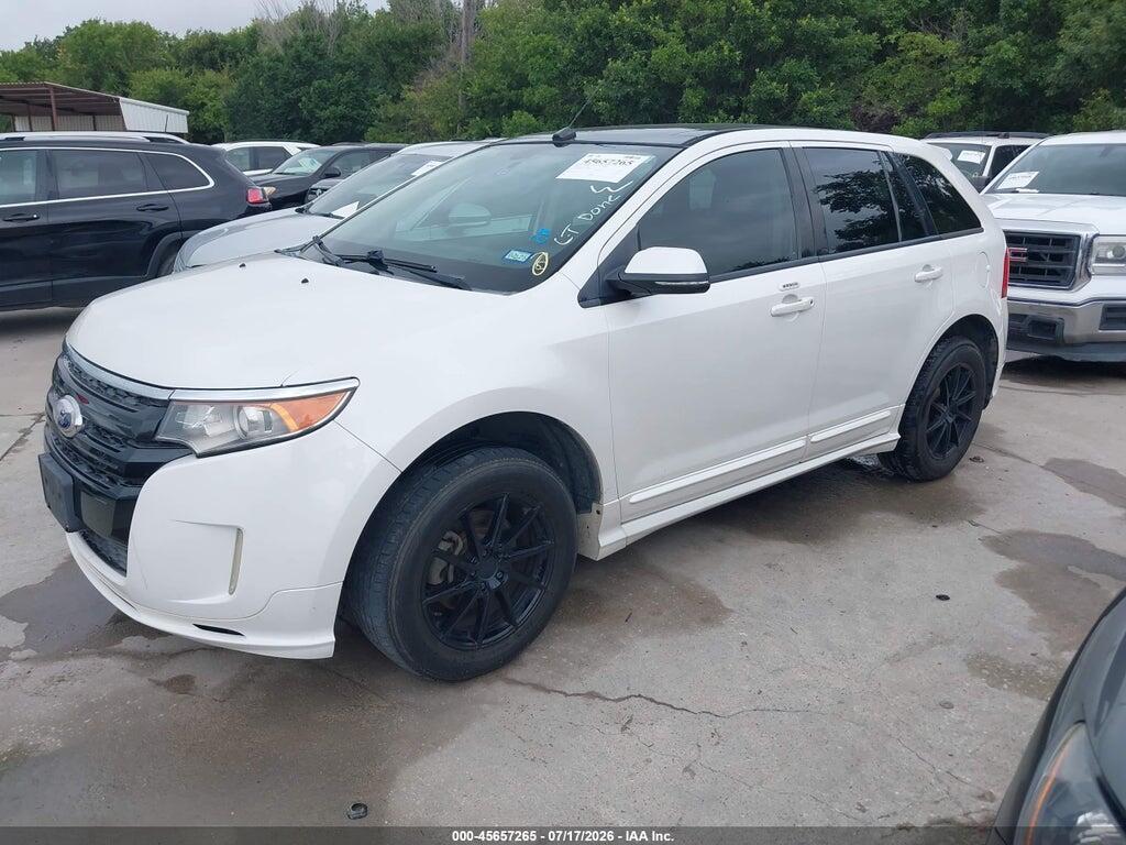 2FMDK3AK2EBA74616 2014 FORD EDGE photo no. 2