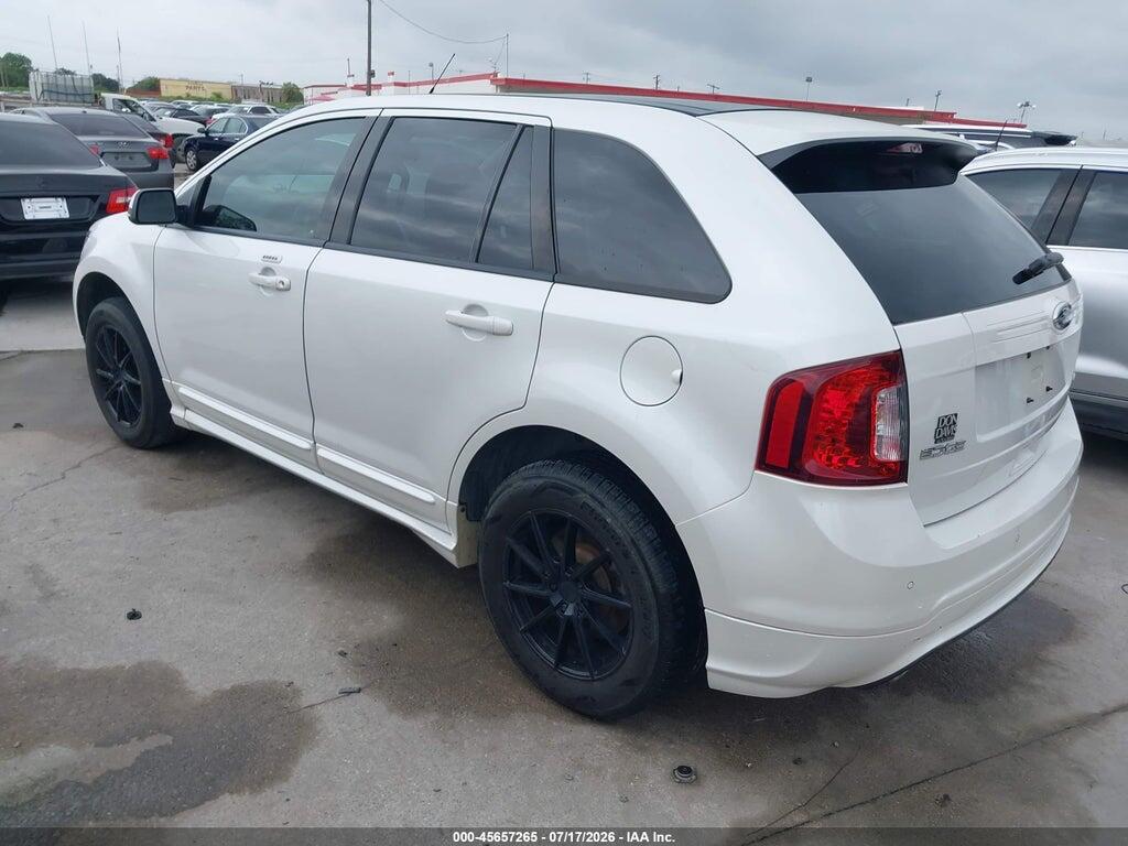 2FMDK3AK2EBA74616 2014 FORD EDGE photo no. 3