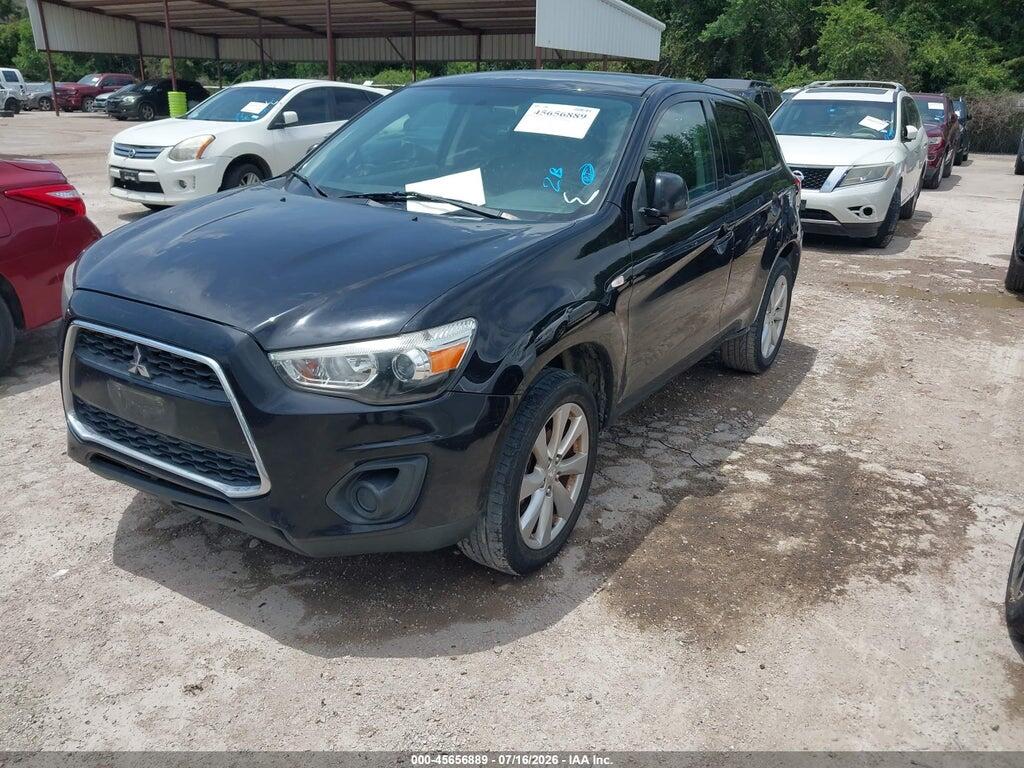 4A4AP3AU3FE044887 2015 MITSUBISHI OUTLANDER SPORT photo no. 2