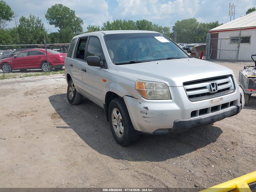 5FNYF28167B046146 2007 HONDA PILOT photo no. 1