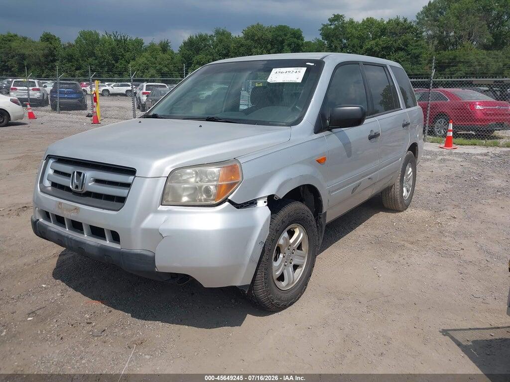 5FNYF28167B046146 2007 HONDA PILOT photo no. 2