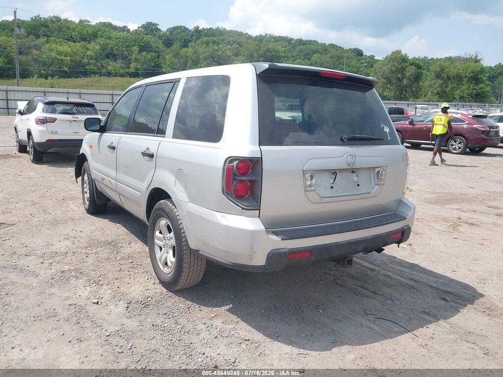5FNYF28167B046146 2007 HONDA PILOT photo no. 3
