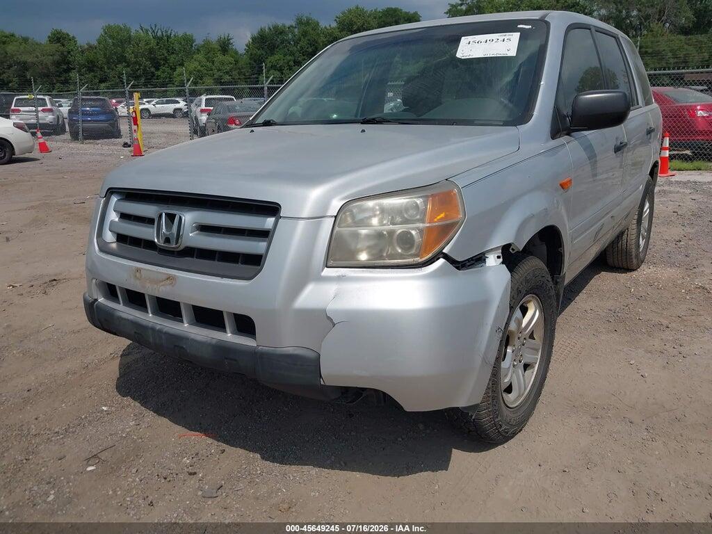 5FNYF28167B046146 2007 HONDA PILOT photo no. 6
